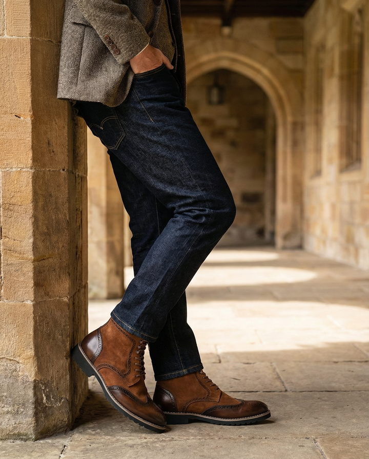 Men's Leather Boots – Wayfarer Rugged Style