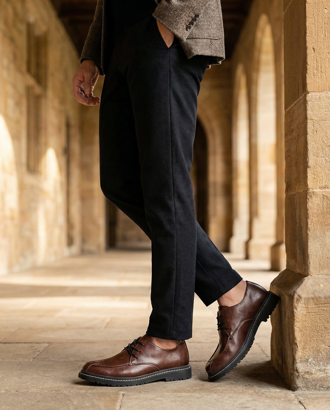 Men's Leather Derby Shoes – Ironbound