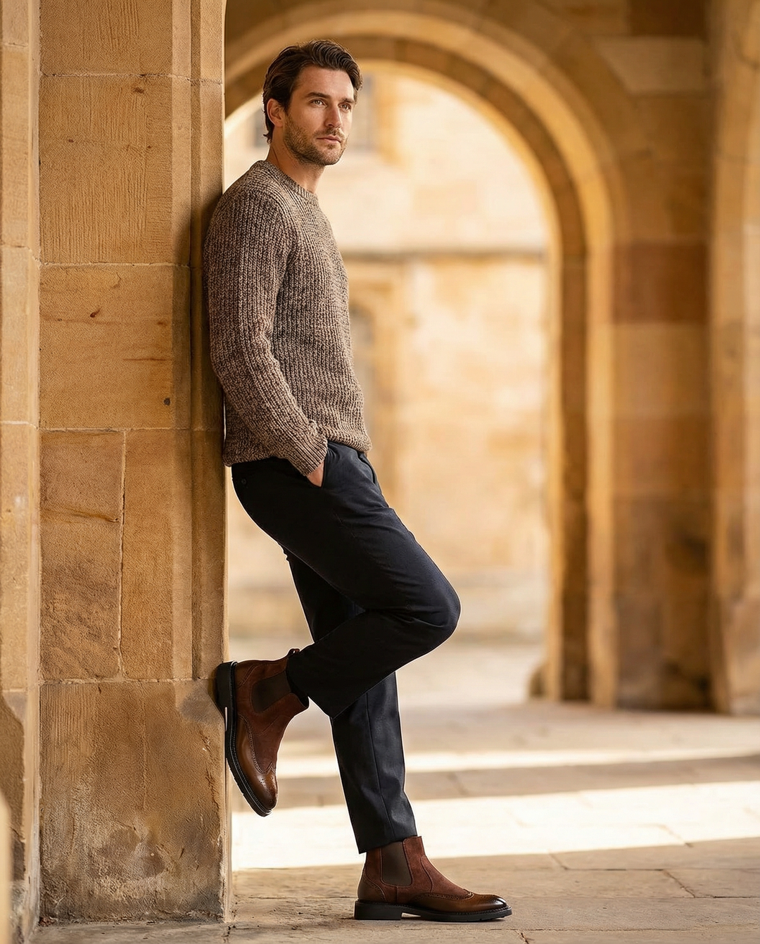 Men's Suede Chelsea Boots – Easy Slip-On Comfort