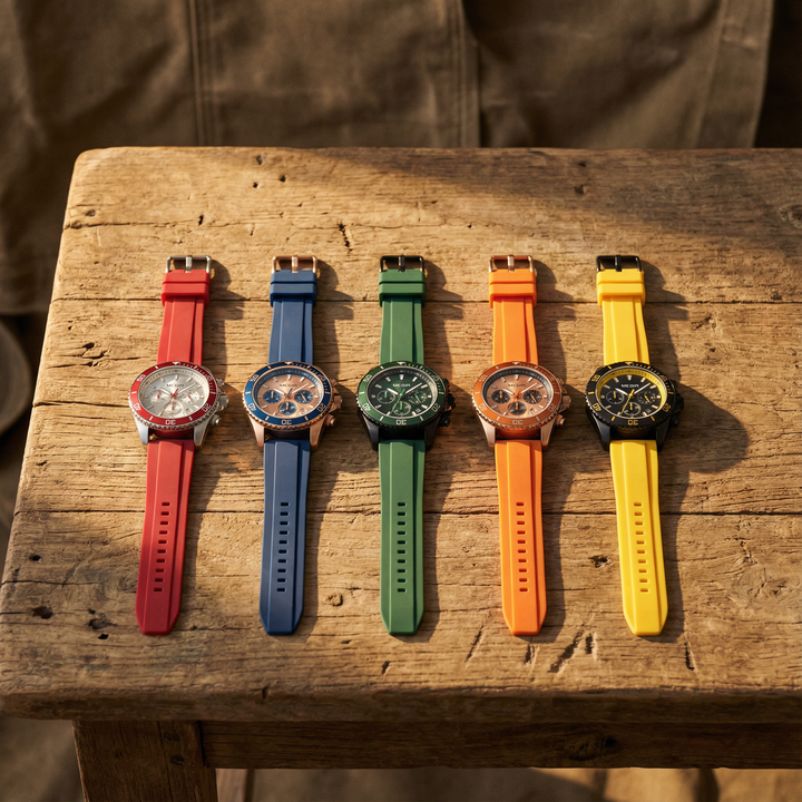 Men's Rugged Chronograph Sports Watch | Waterproof Military Timepiece