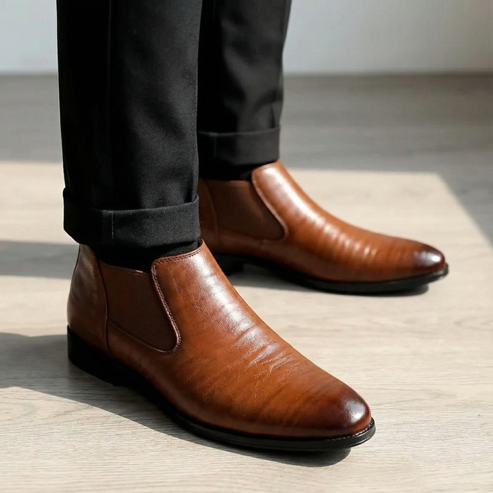 Men's Leather Chelsea Boots – Mercer