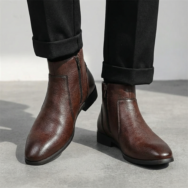 Men's Full-Grain Leather Boots – Rowan