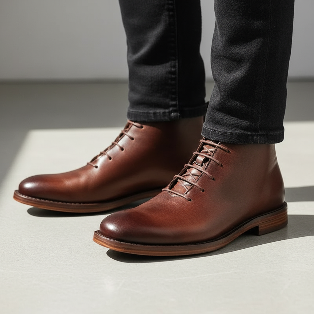Men's Leather Boots – Redwood Casual Boots
