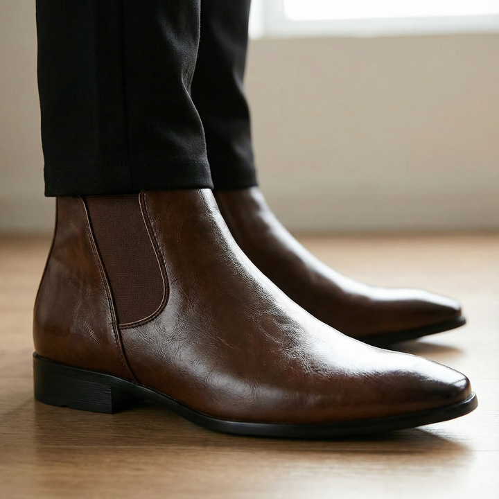 Men's Leather Chelsea Boots – Hearthside