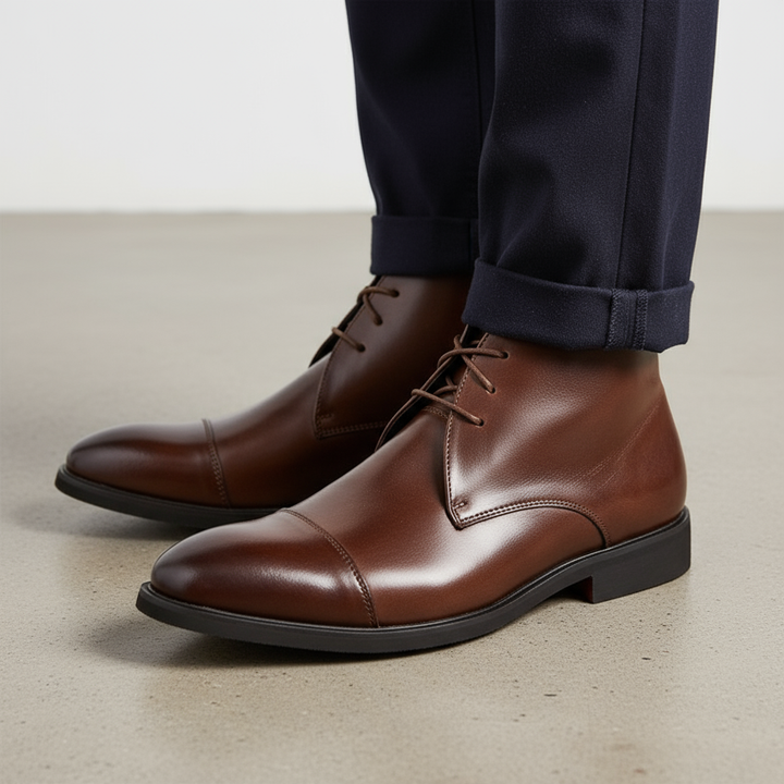 Men's Leather Chukka Boots – Mercer