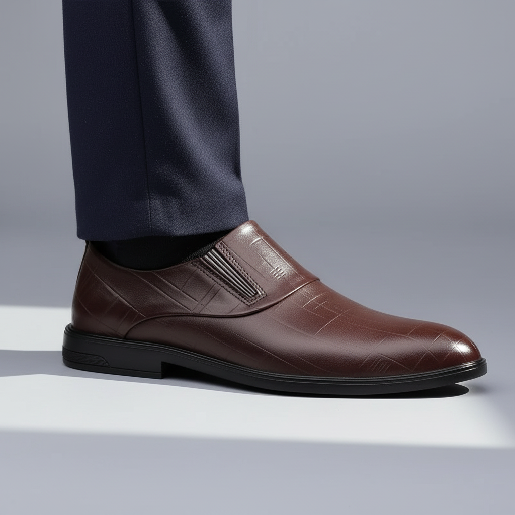 Men's Leather Slip-On Shoes – Hawthorne