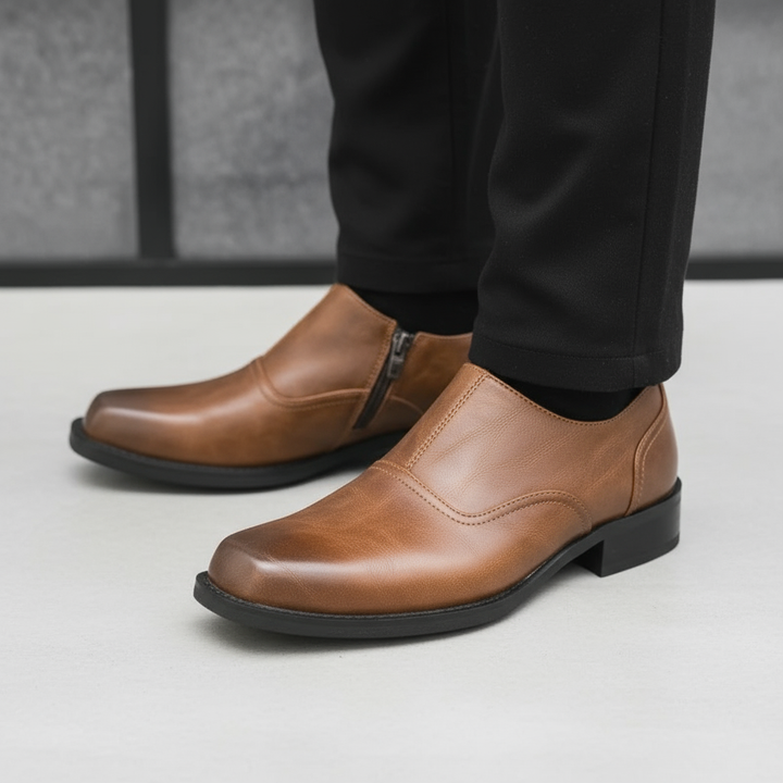 Men's Leather Craftsman Boots – Rugged Style