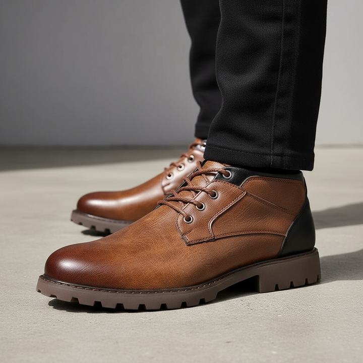 Men's Leather Boots – Dakota Rugged Style