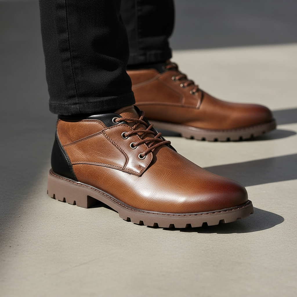 Men's Leather Boots – Dakota Rugged Style