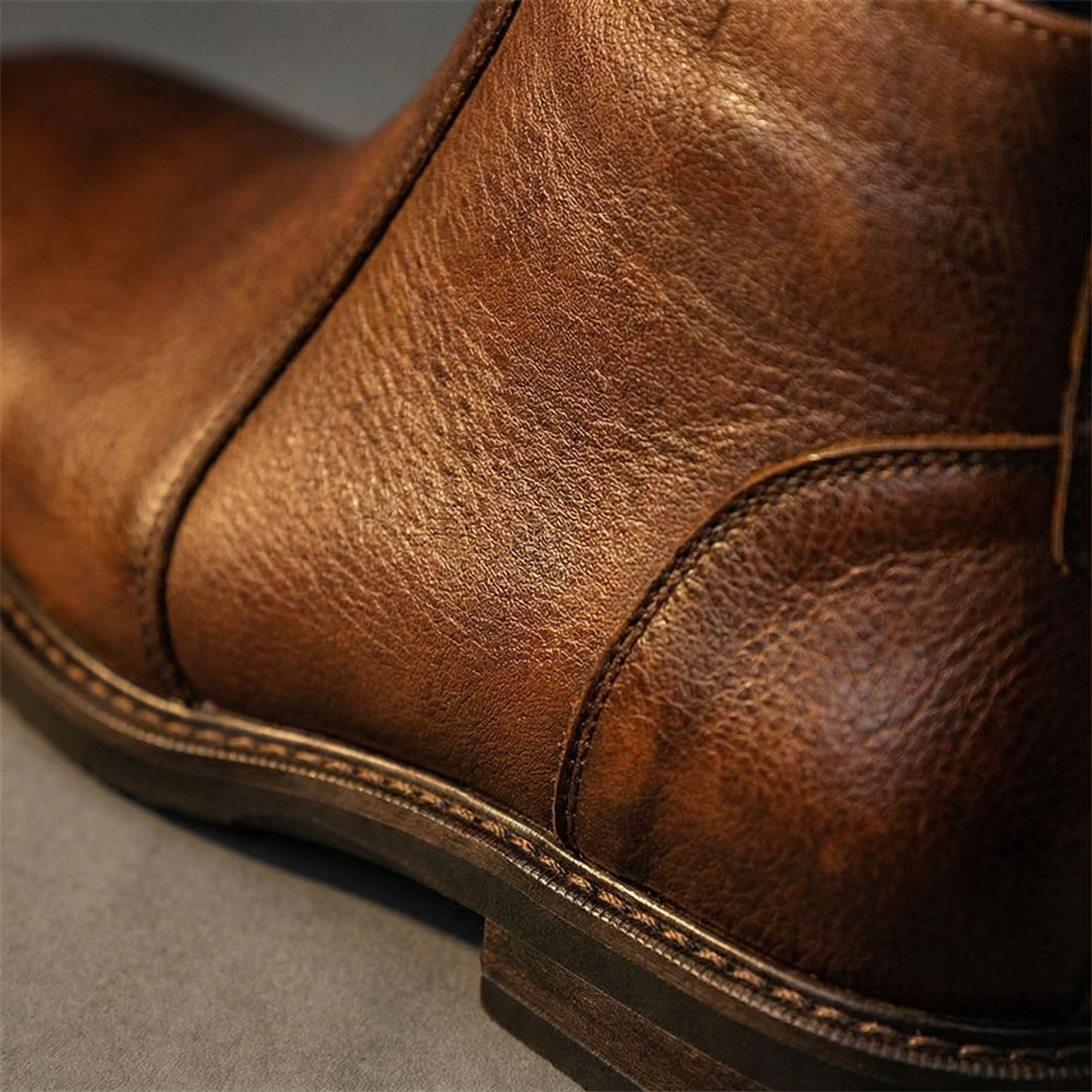 Men's Full-Grain Leather Boots – Rowan