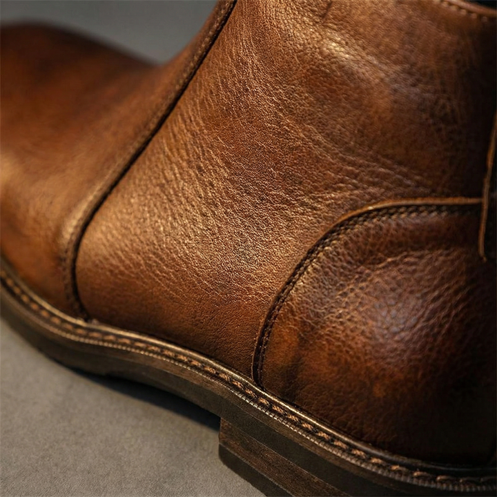 Men's Full-Grain Leather Boots – Rowan
