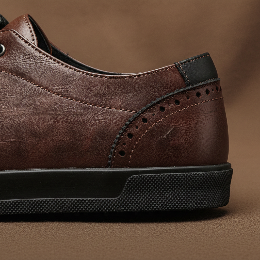 Men's Leather Low Shoes – Mercer Casual