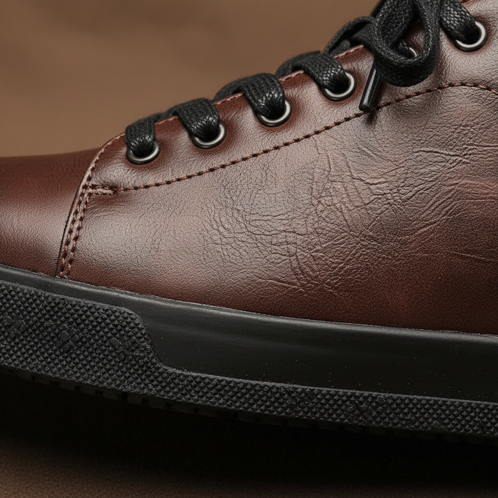 Men's Leather Low Shoes – Mercer Casual