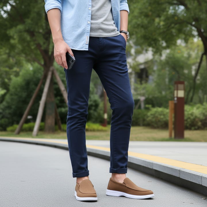 Men's Suede Loafers – Premium Comfort
