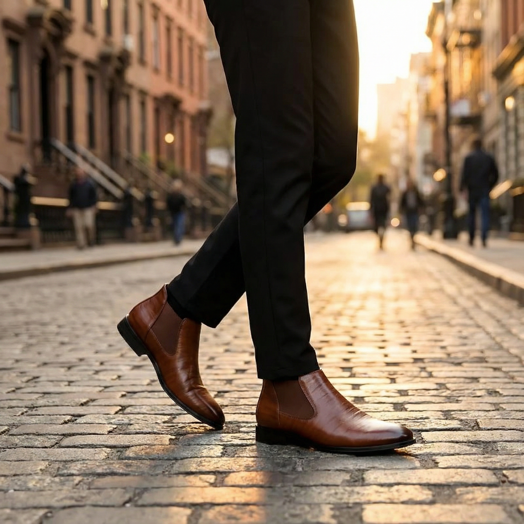 Men's Leather Chelsea Boots – Mercer