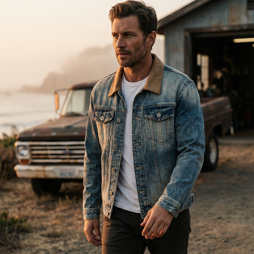 Men's Ranger Denim Jacket – Classic Casual Style