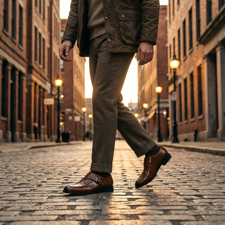 Men's Leather Loafers – Crosstown Slip-On