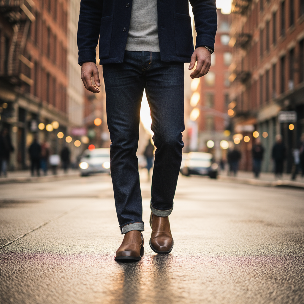 Men's Leather Craftsman Boots – Rugged Style