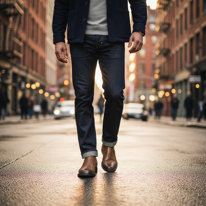 Men's Leather Craftsman Boots – Rugged Style