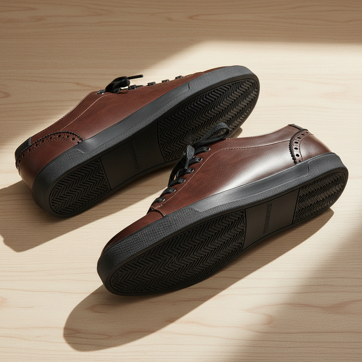 Men's Leather Low Shoes – Mercer Casual