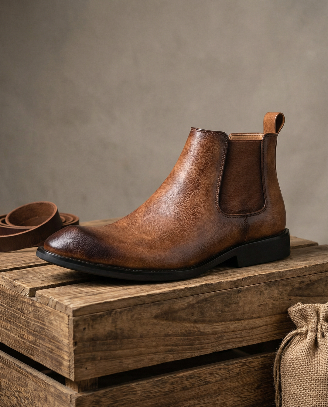 Men's Leather Chelsea Boots – Mason