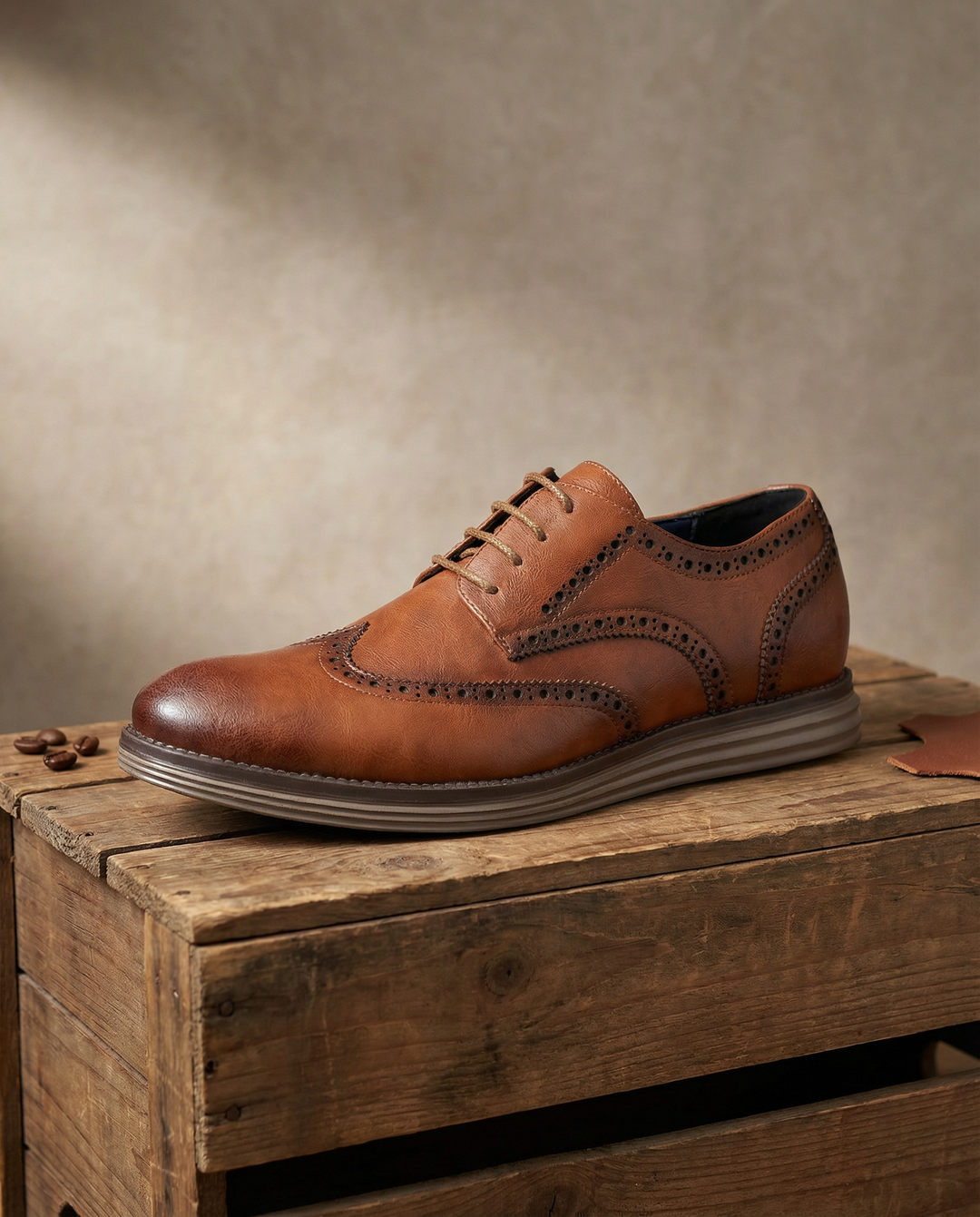 Men's Leather Oxford Shoes – Classic Smart Style