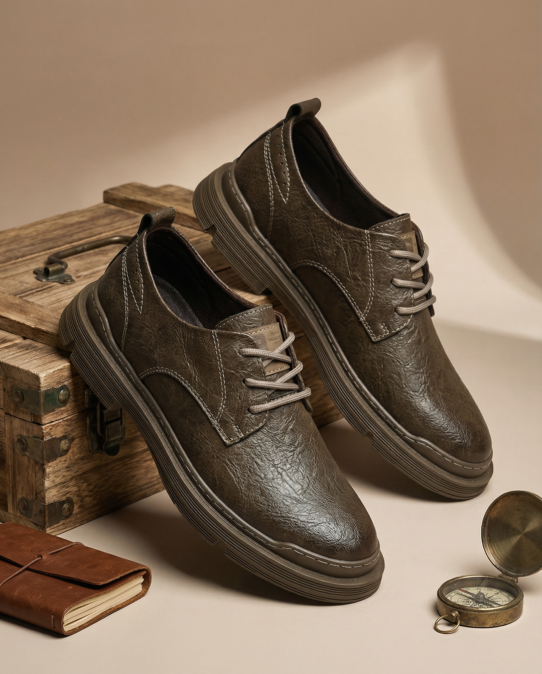 Men's Leather Derby Shoes – Stoneford