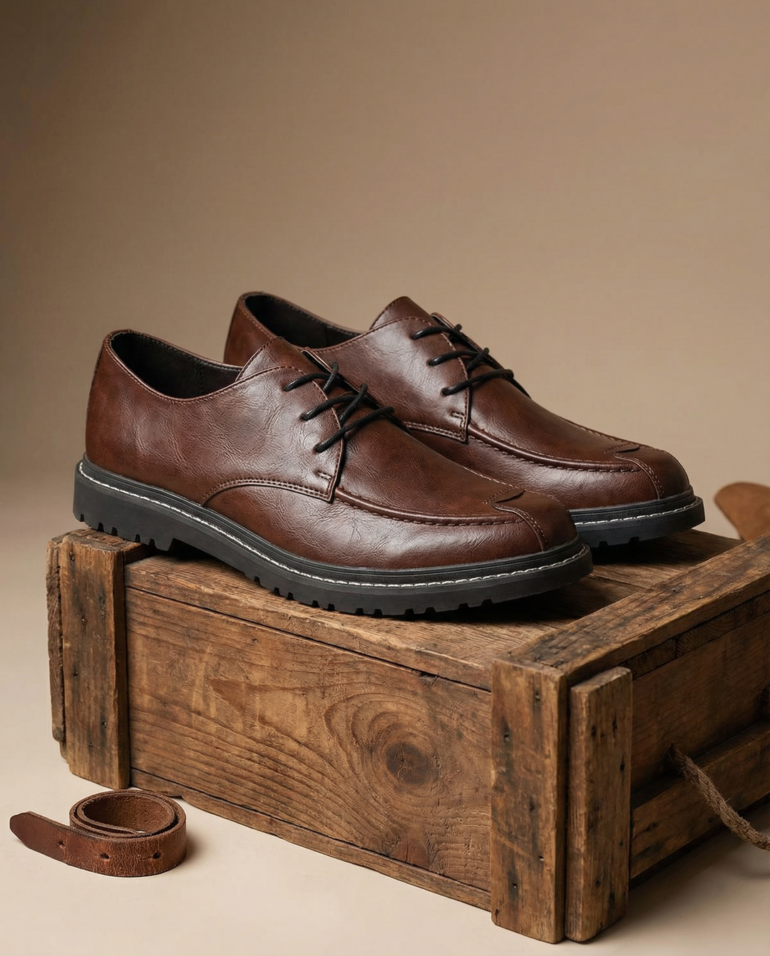 Men's Leather Derby Shoes – Ironbound