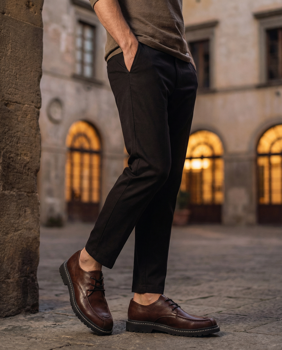 Men's Leather Derby Shoes – Ironbound