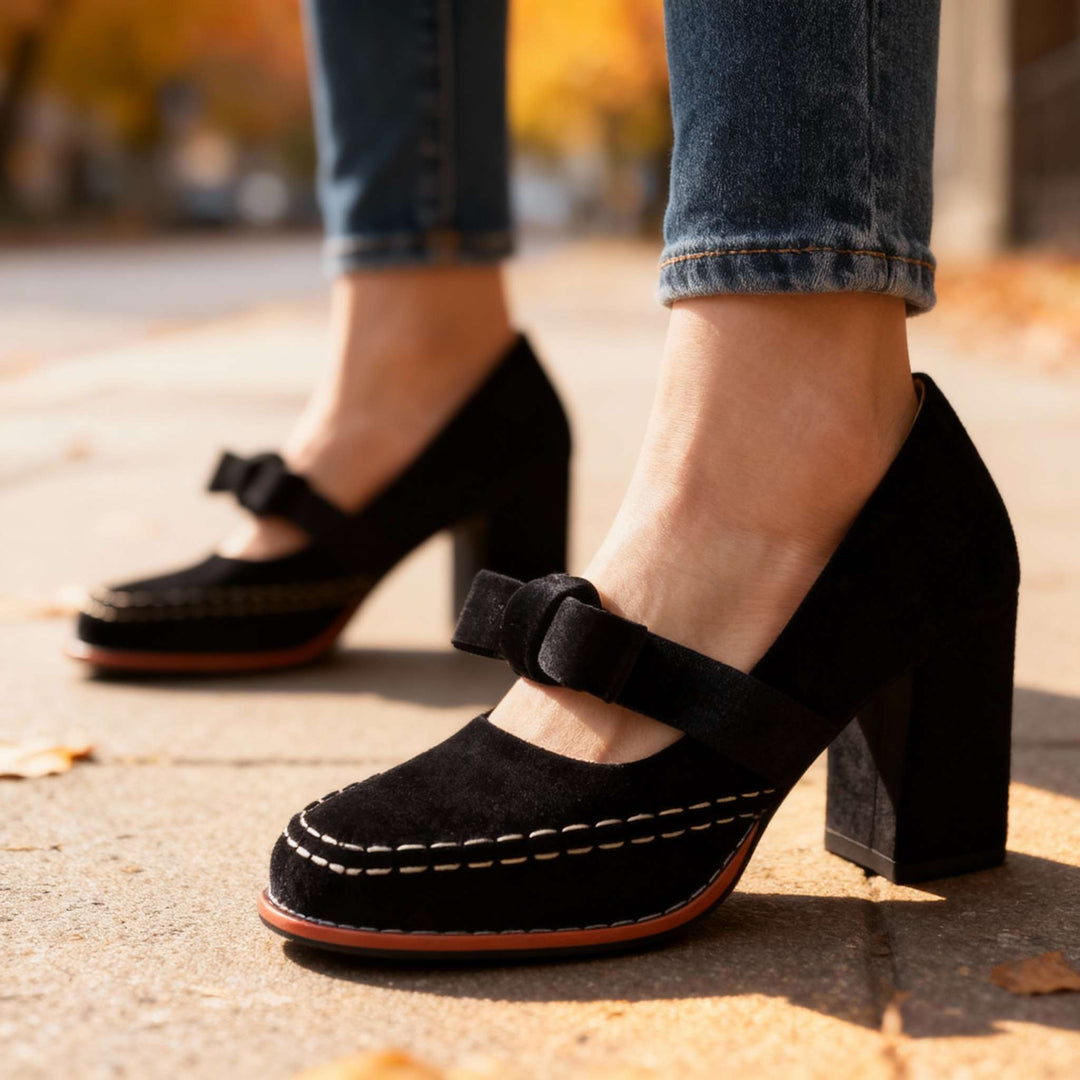 Alessia Velvet Loafers