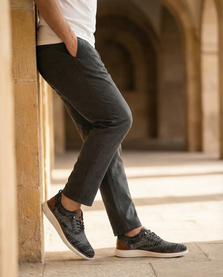 Men's Knit Sneakers – Wayfarer Comfort