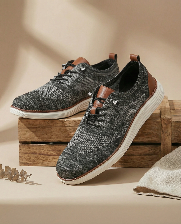 Men's Knit Sneakers – Wayfarer Comfort