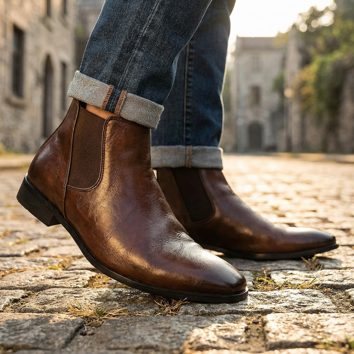 Men's Leather Chelsea Boots – Hearthside