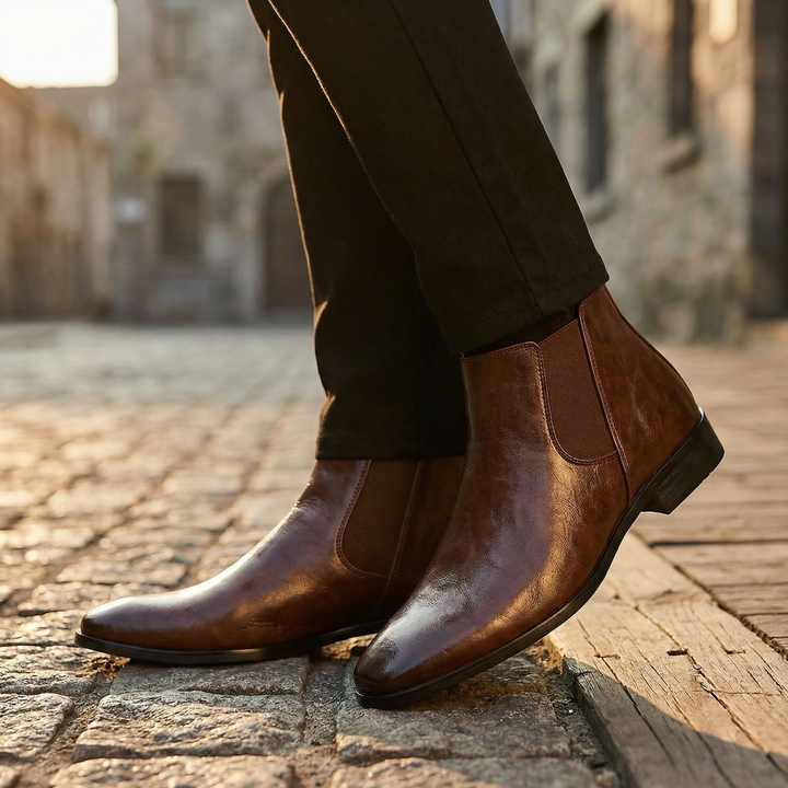 Men's Leather Chelsea Boots – Hearthside
