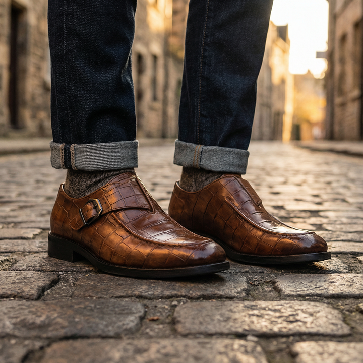 Men's Leather Loafers – Crosstown Slip-On