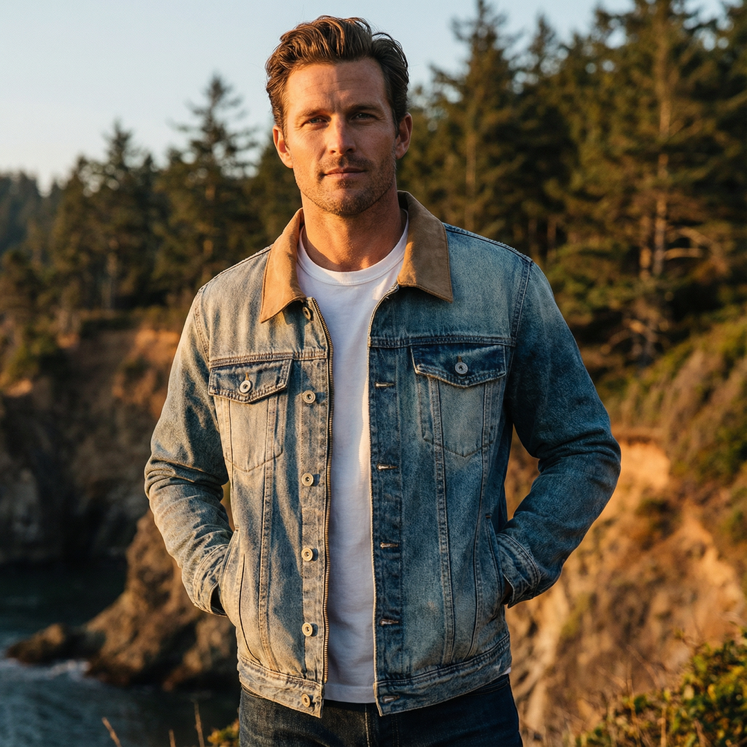 Men's Ranger Denim Jacket – Classic Casual Style