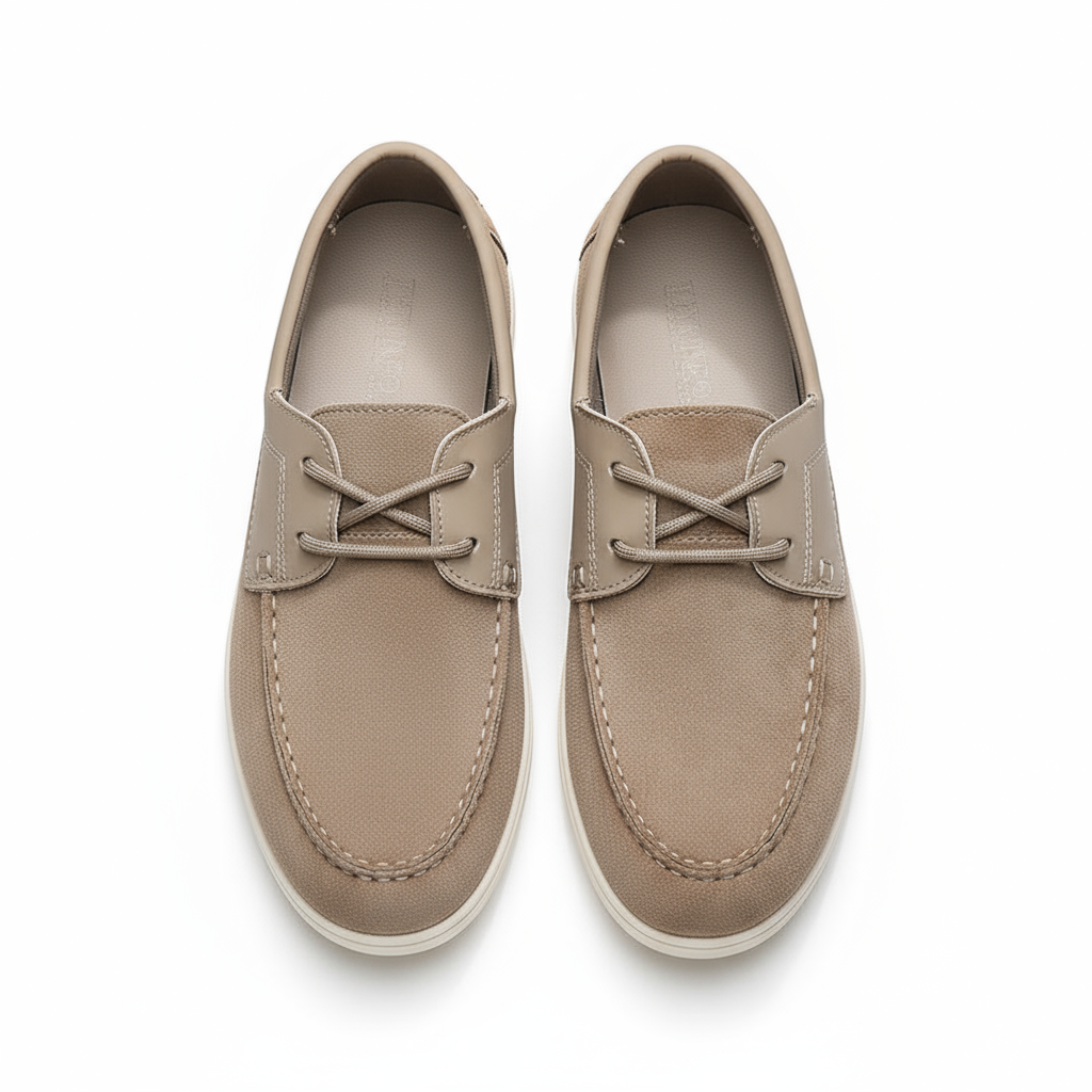 Men's Casual Canvas Slip-On Loafers