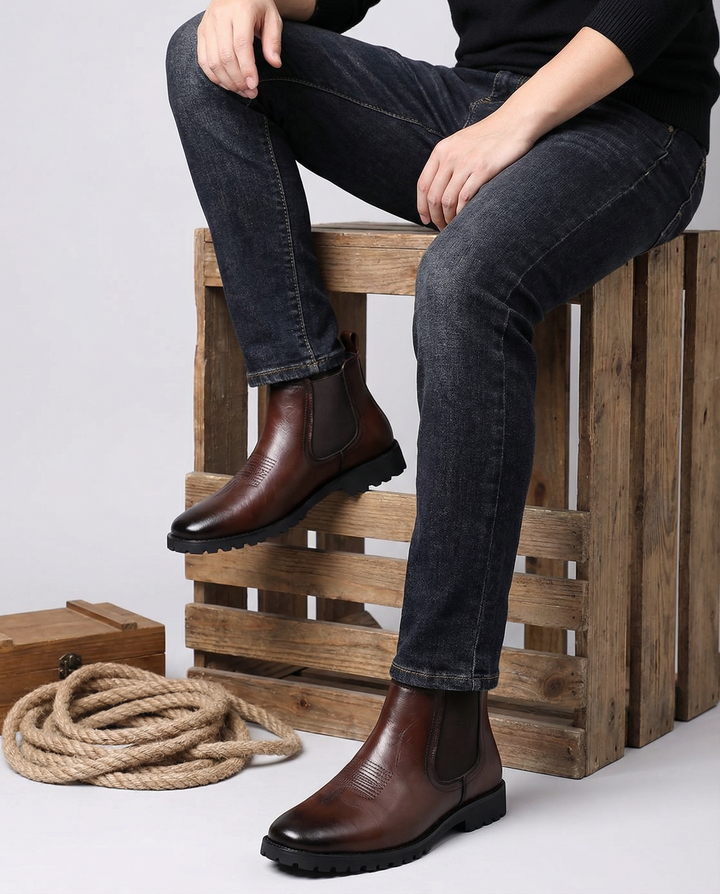 Men's Leather Chelsea Boots – Calder