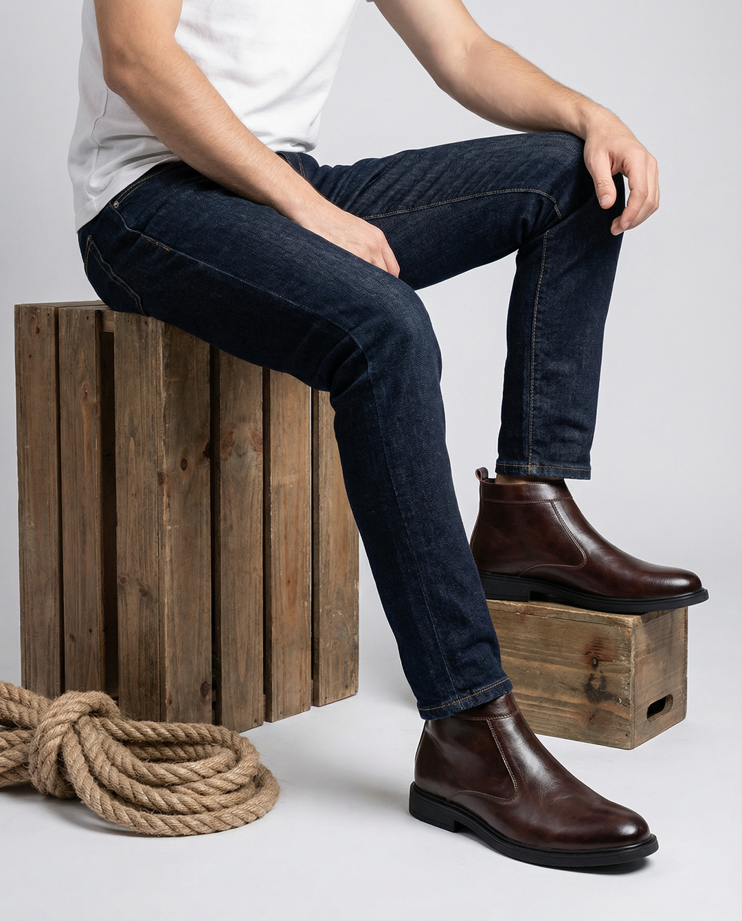 Men's Leather Boots – Waypoint Rugged Style