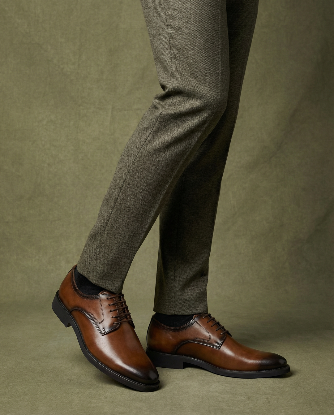 Men's Leather Oxford Shoes – Comfortable Dress Style