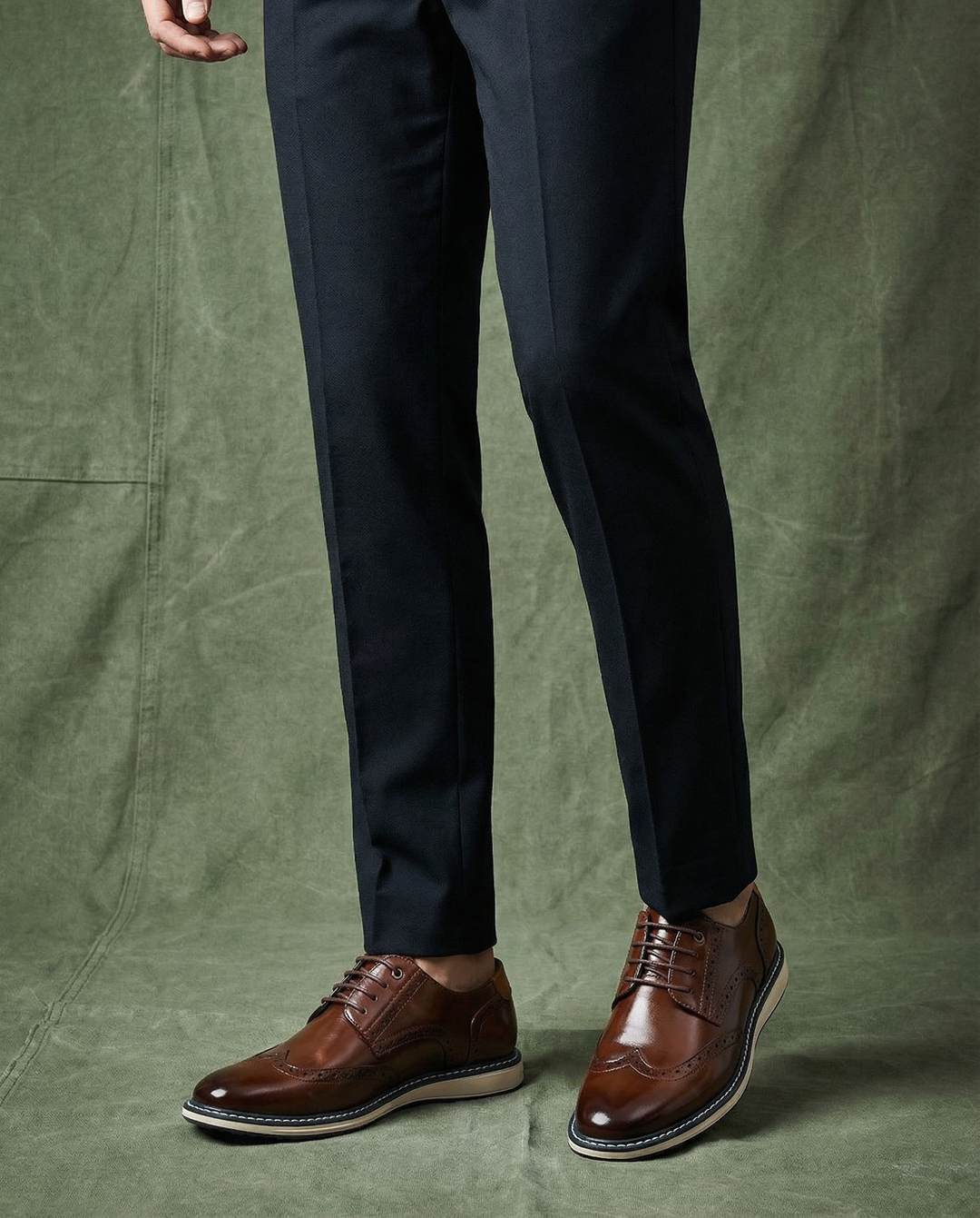 Men's Leather Brogue Shoes – Wayfarer