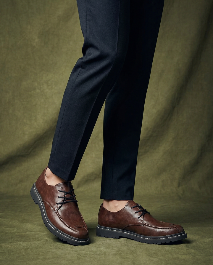 Men's Leather Derby Shoes – Ironbound