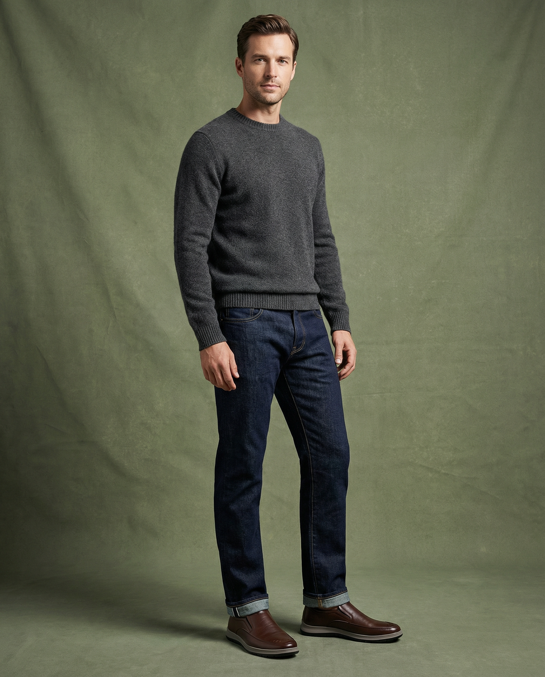 Men's Leather Slip-On Shoes – Stonebrook