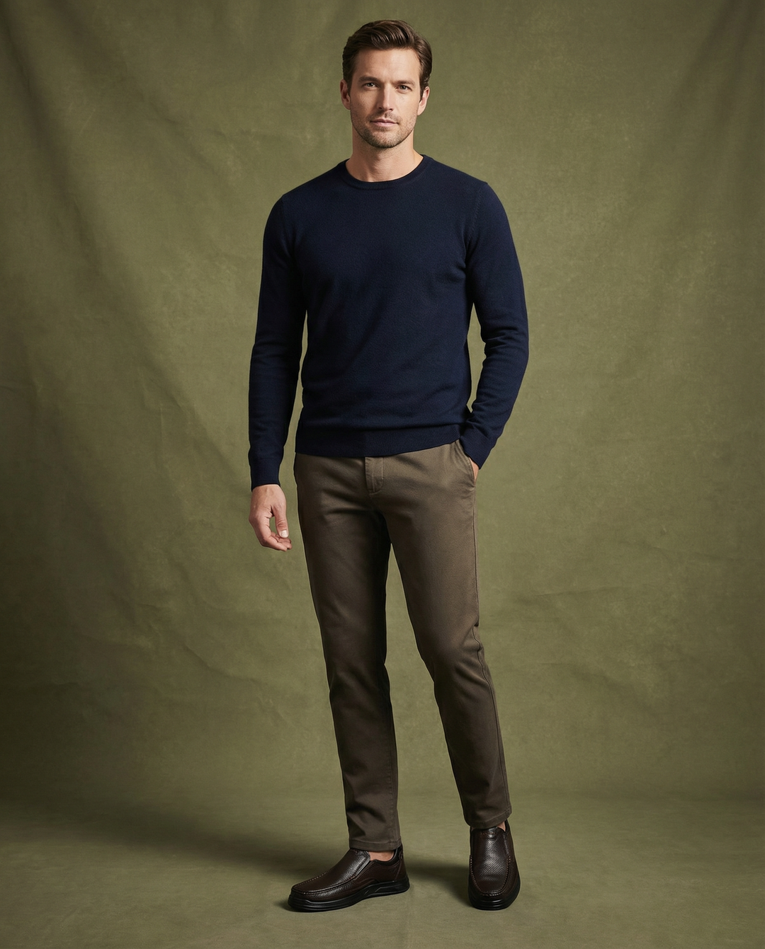 Men's Leather Slip-On Shoes – Ledger