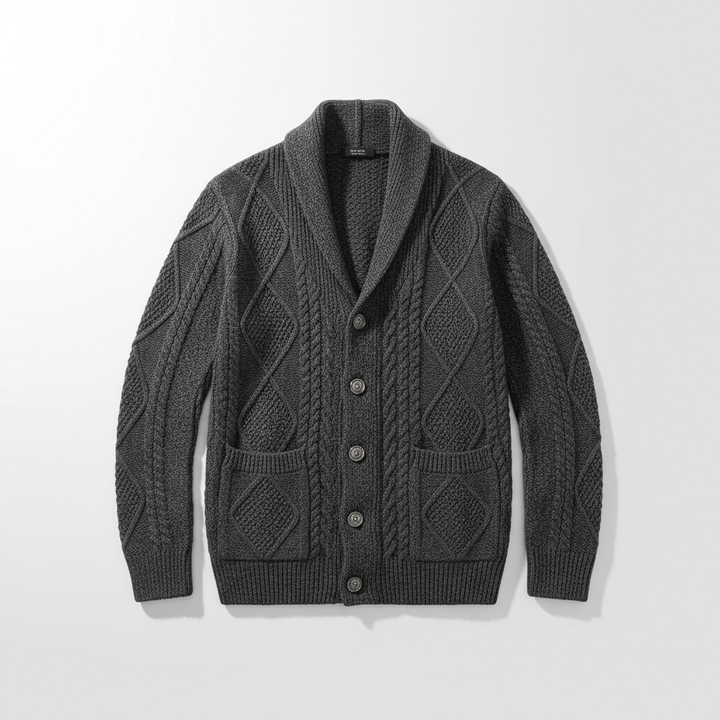 Men's Wool Cardigan Sweater – Warm Everyday Style