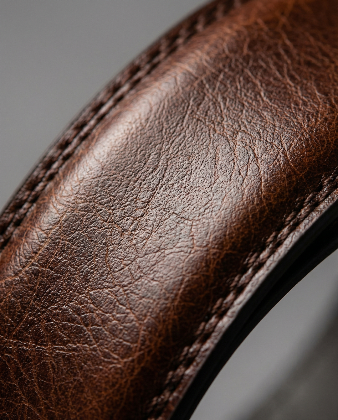 Men's Red Oak Leather Belt | Heavy-Duty Full-Grain Classic Strap