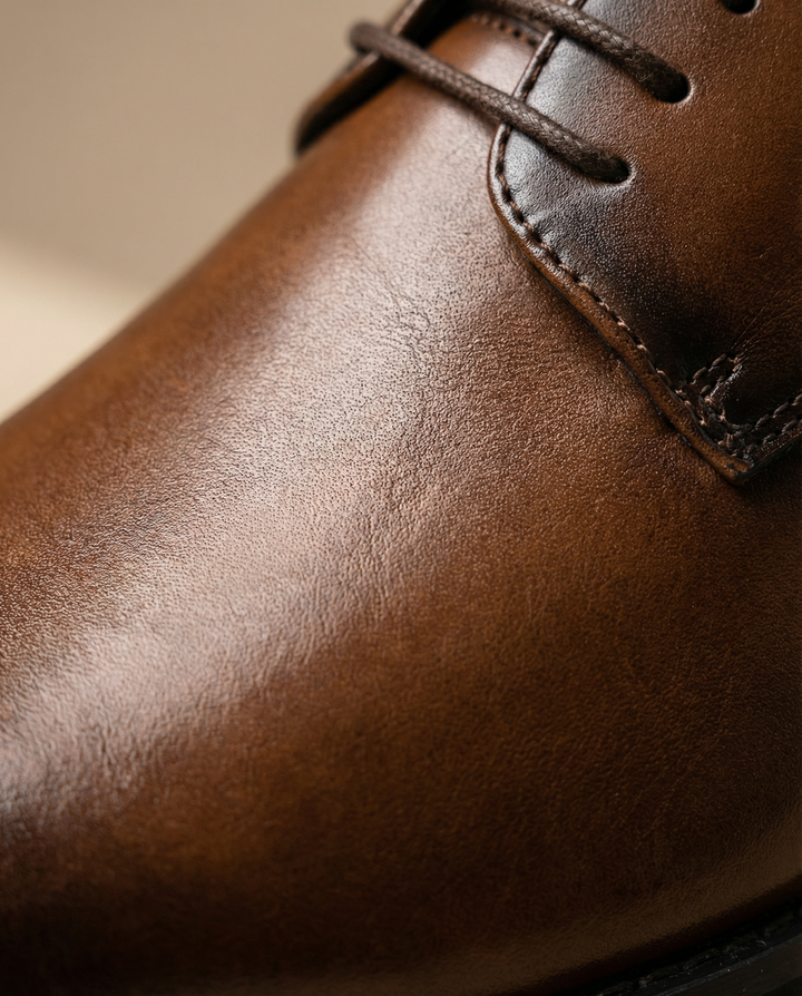 Men's Leather Oxford Shoes – Comfortable Dress Style