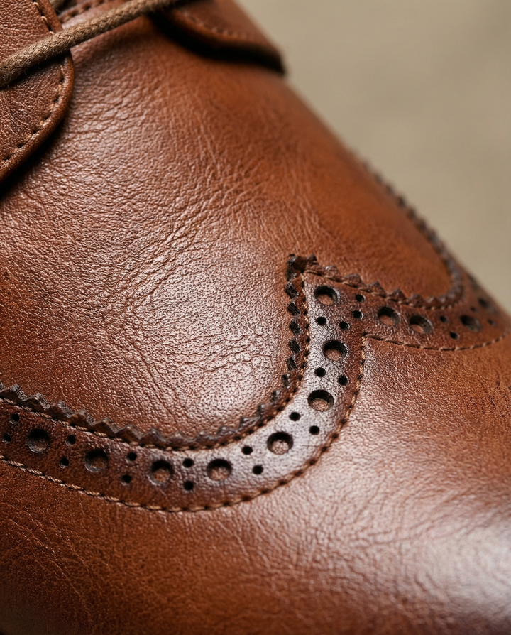 Men's Leather Oxford Shoes – Classic Smart Style