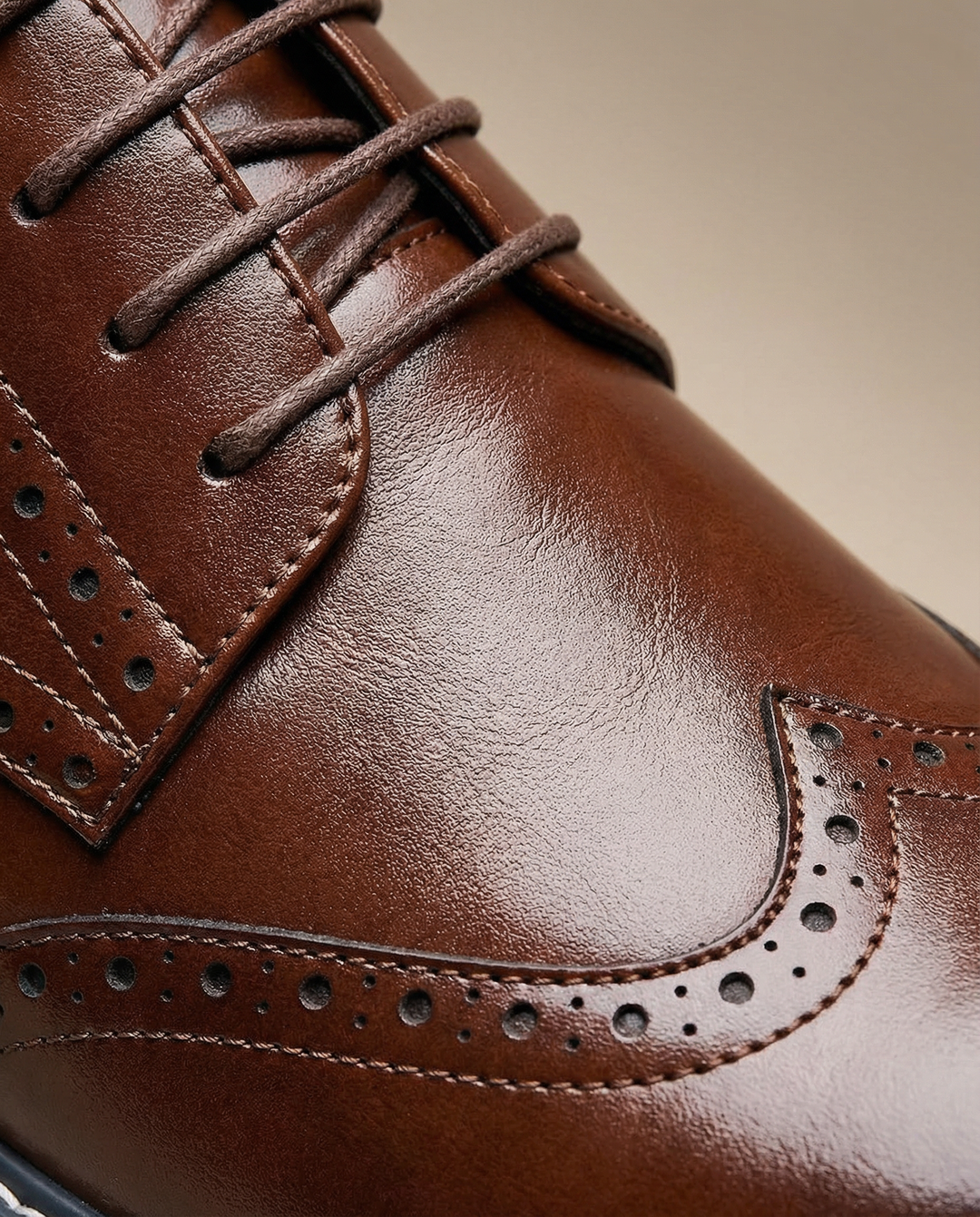 Men's Leather Brogue Shoes – Wayfarer