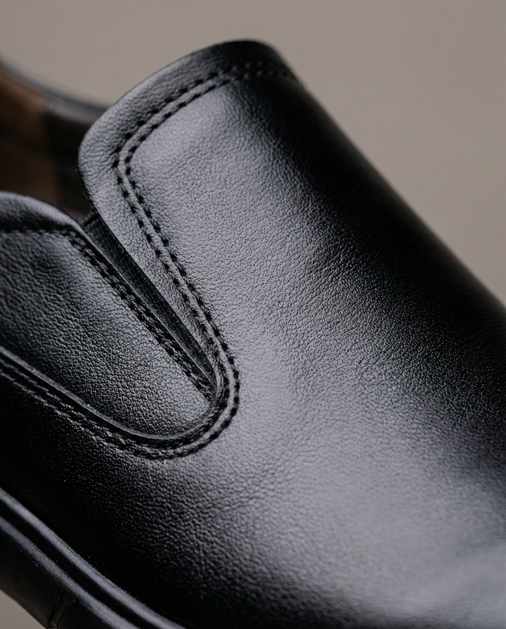 Men's Leather Slip-On Shoes – Crosswind